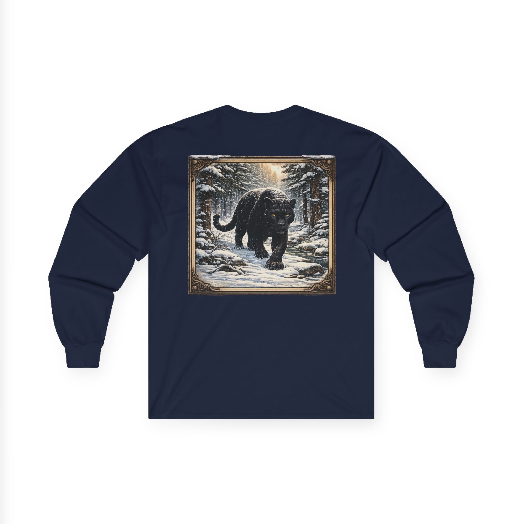 Black Panther Long Sleeve Tee